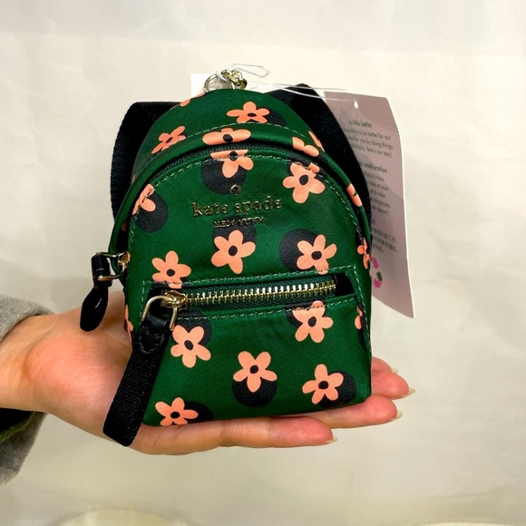 NWT Kate Spade Chelsea Micro Backpack Key chain - Picture 9 of 10